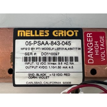 MELLES GRIOT 05-LSC-805 Laser Module W/ 05-PSAA-843-045